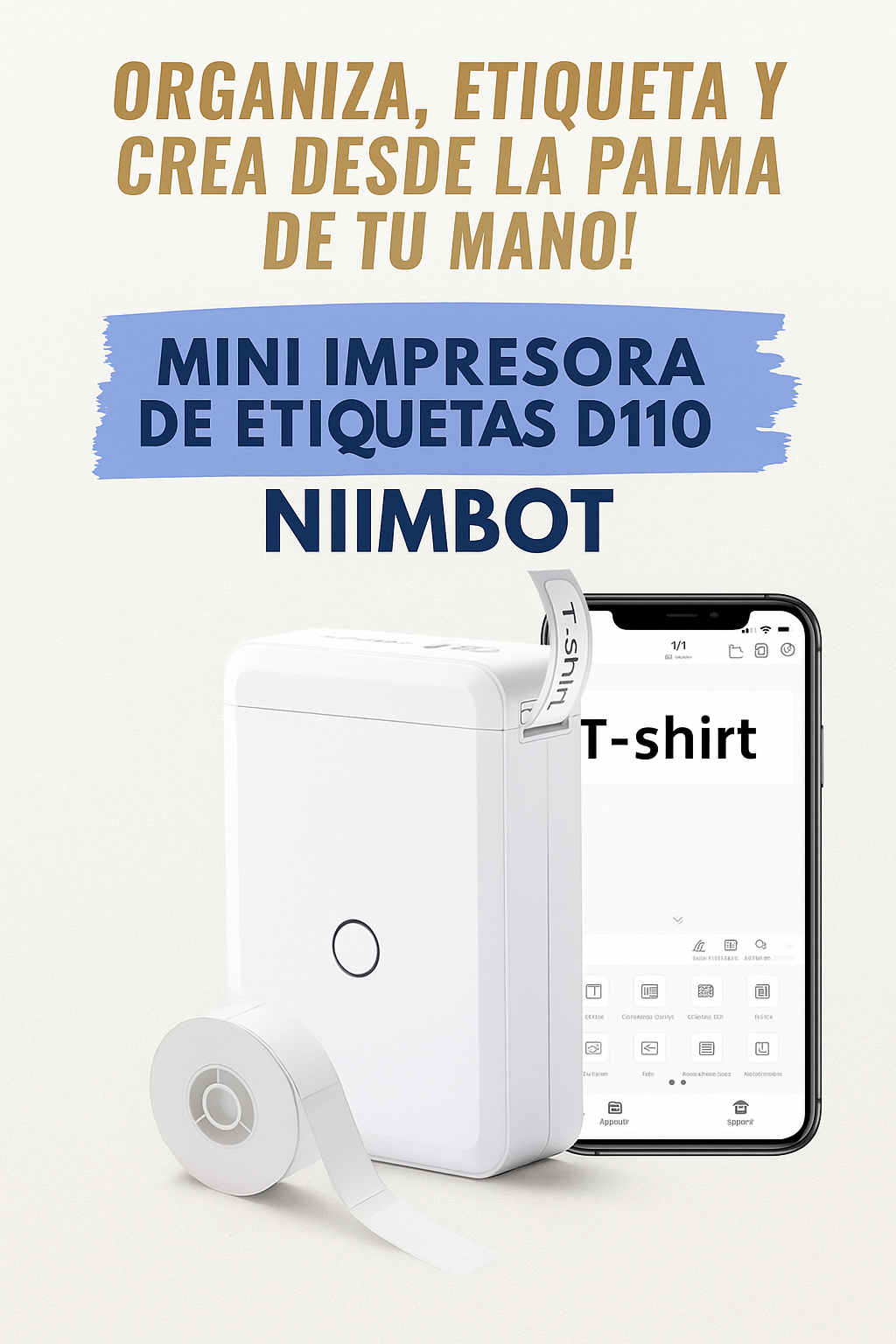 Mini Impresora Label Printer