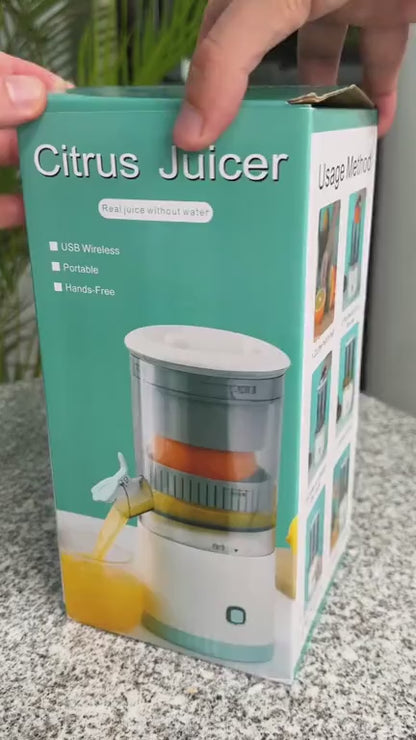 Exprimidor De Naranja Recargable Portátil